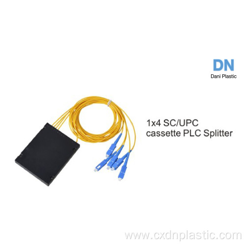 Cassette Type Fiber Optic PLC Splitter